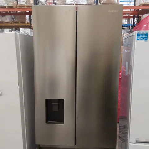 HISENSE PUREFLAT RF632N4WIF FRIDGE FREEZER STAINLESS STEEL - UNPROCESSED RAW RETURN