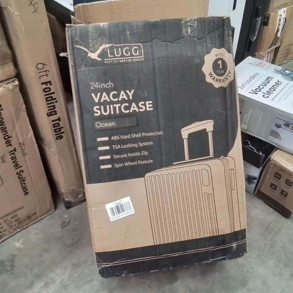 BOXED LUGG - 24INCH VACAY SUITCASE OCEAN