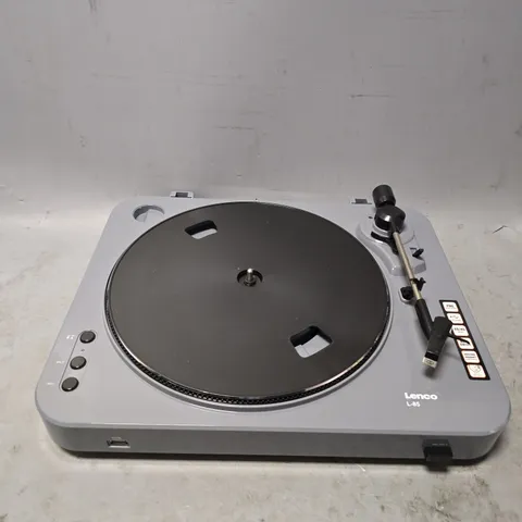 LENCO L-85 TURNTABLE IN GREY