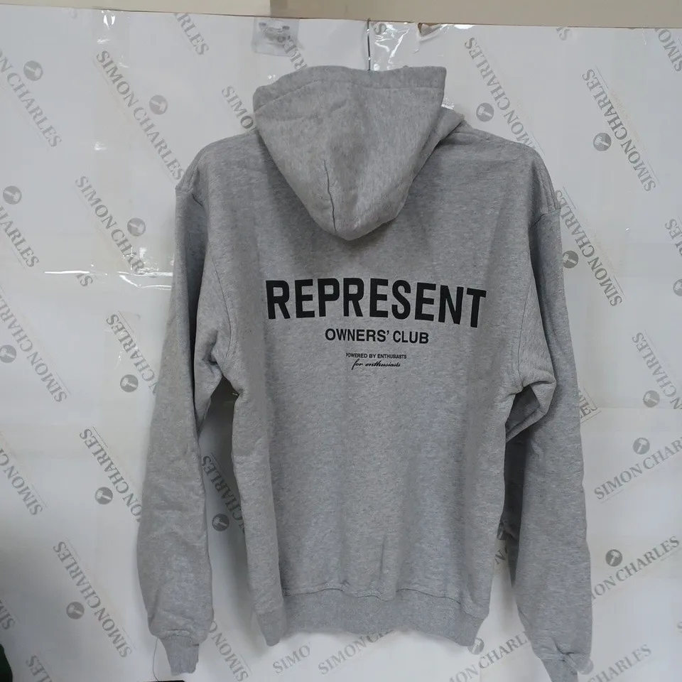 REPRESENT OWNERS CLUB HOODIE GREY XXS
