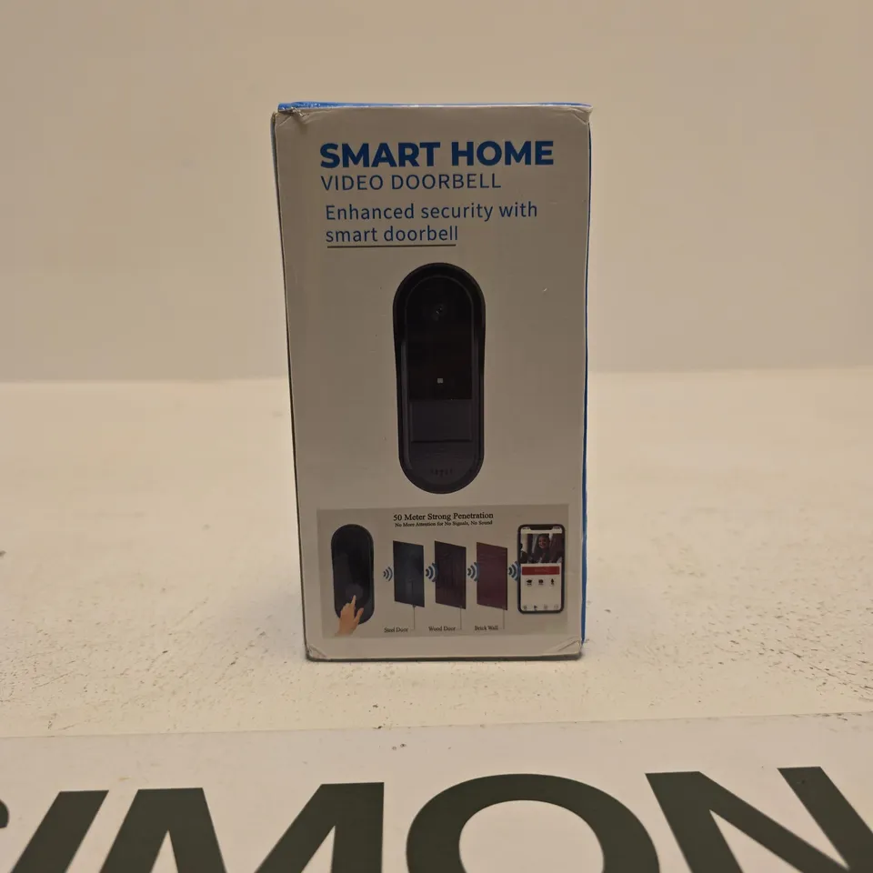SMART HOME VIDEO DOORBELL SECURITY