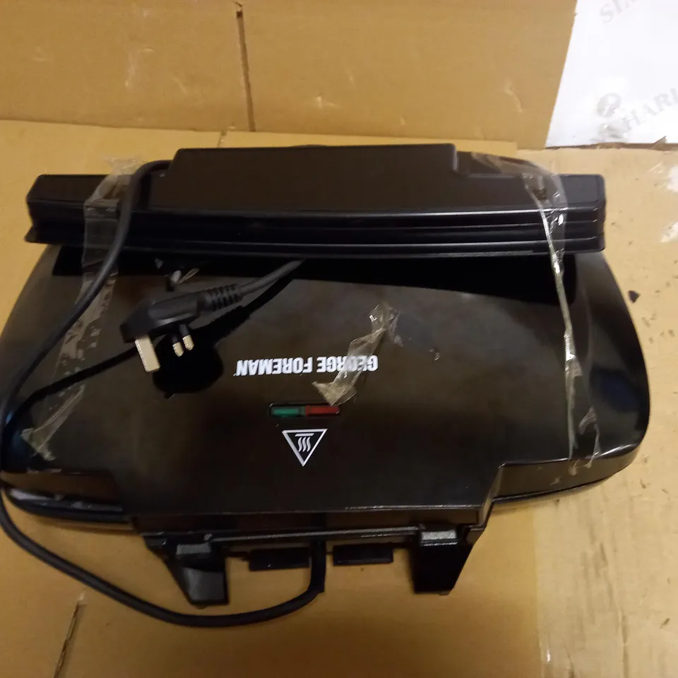 GEORGE FOREMAN FAT REDUCING GRILL