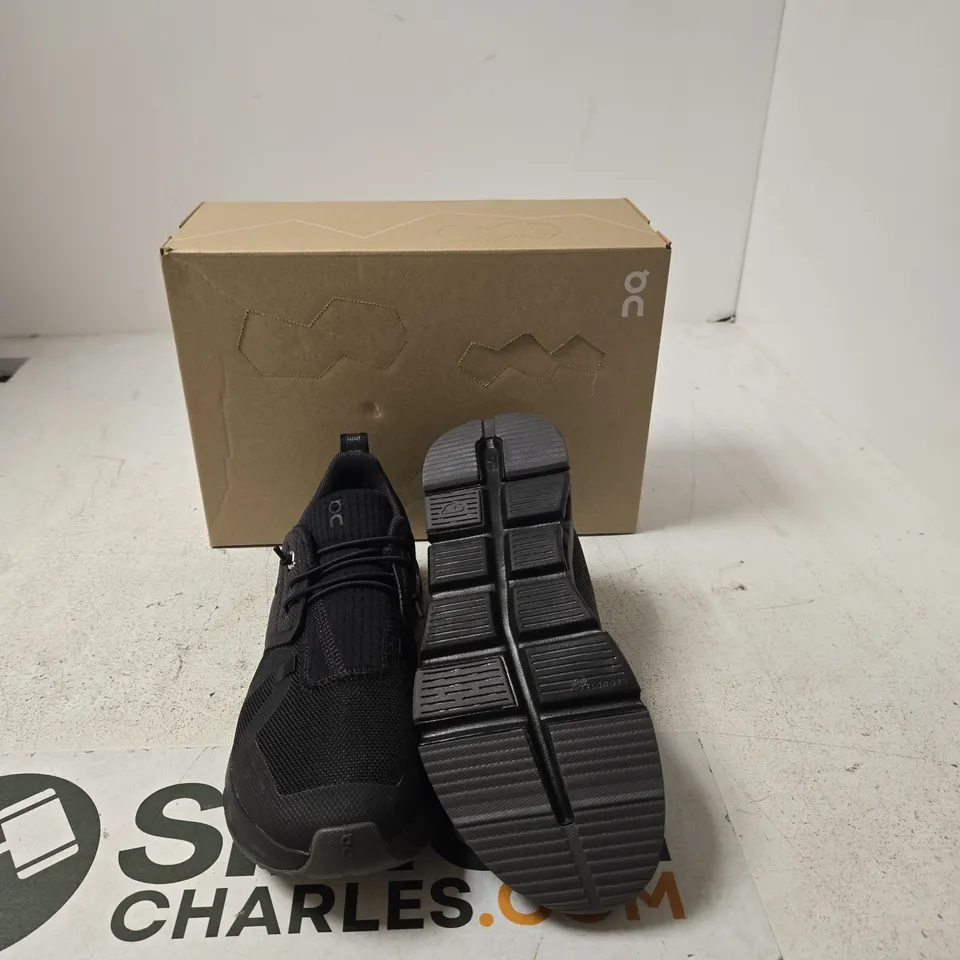 ON RUNNING CLOUD SKY TRAINERS – BLACK, UK 4 (US 4.5)