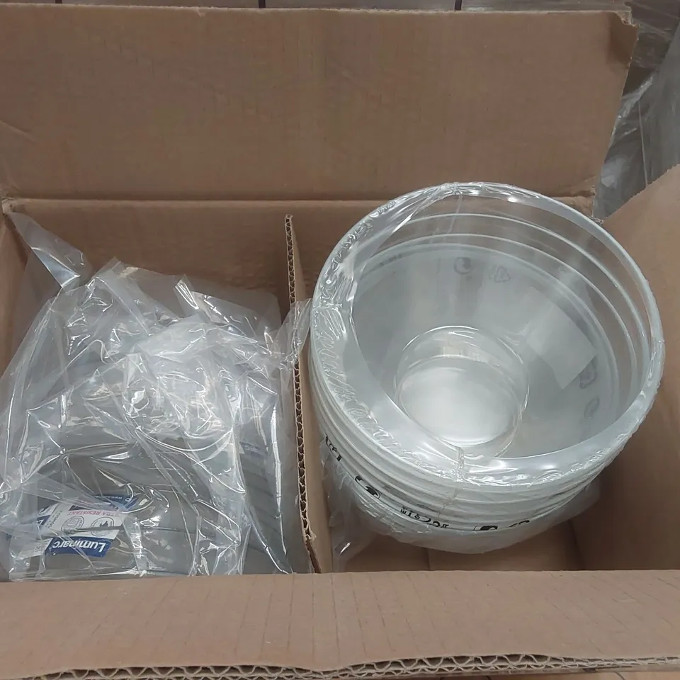 BOX CONTAINING APPROXIMATELY 24x BRAND NEW ARC LUMINARC COSMOS 1L BOWLS