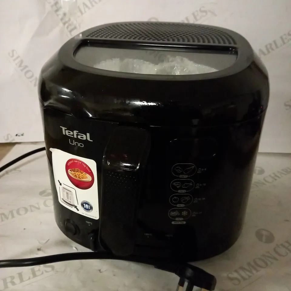 TEFAL UNO FF203840 DEEP FAT FRYER BLACK