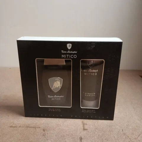 TONINO LAMBORGHINI MITICO GIFT SET – EAU DE TOILETTE 75 ML + AFTER SHAVE BALM 100 ML