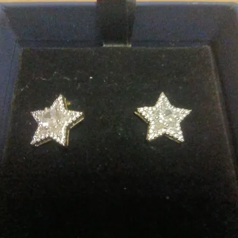 BUTLER & WILSON SPARKLING STAR EARRINGS 