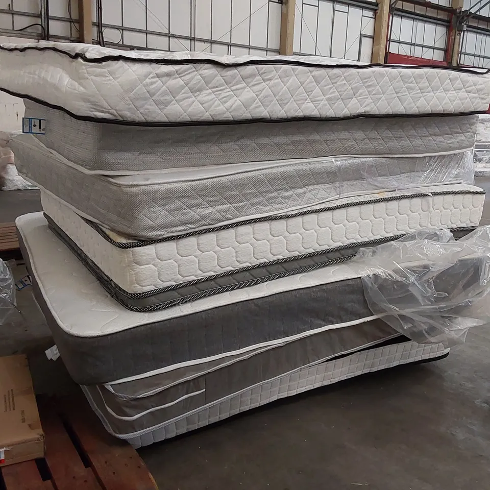 PALLET OF 7x ASSORTED MATTRESSES - VARIOUS SIZES, BRANDS ECT