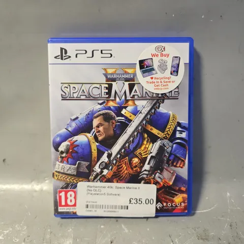 PLAYSTATION 5 WARHAMMER 40K SPACE MARINE II NO DLC 