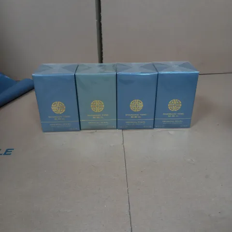 LOT OF FOUR SEALED SHANGHAI TANG ORIENTAL PEARL EAU SE PARFUM