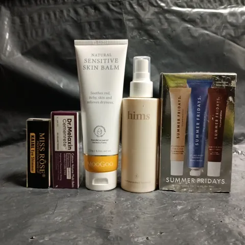 APPROXIMATELY 20 ASSORTED COSMETIC ITEMS TO INCLUDE HIMS, MISS ROSE, ETC - COLLECTION ONLY