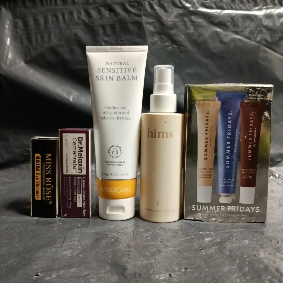 APPROXIMATELY 20 ASSORTED COSMETIC ITEMS TO INCLUDE HIMS, MISS ROSE, ETC - COLLECTION ONLY