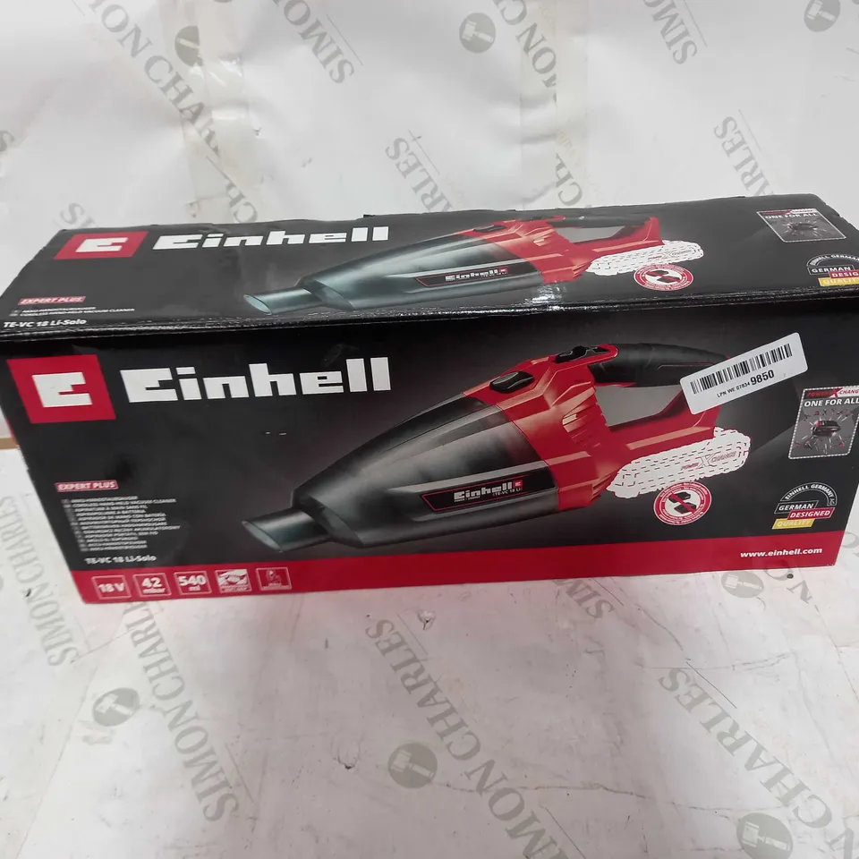 EINHELL TE-VC SOLO POWER X-CHANGE CORDLESS VACUUM CLEANER