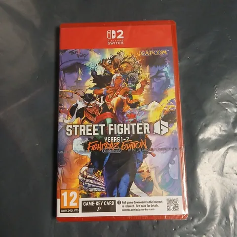SEALED NINTENDO SWITCH 2 STREET FIGHTER 6 YEAR 1-2 FIGHTERS EDITION