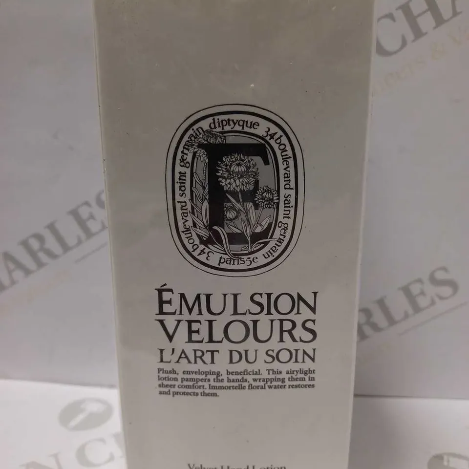 DIPTYQUE VELVET HAND LOTION 350ML