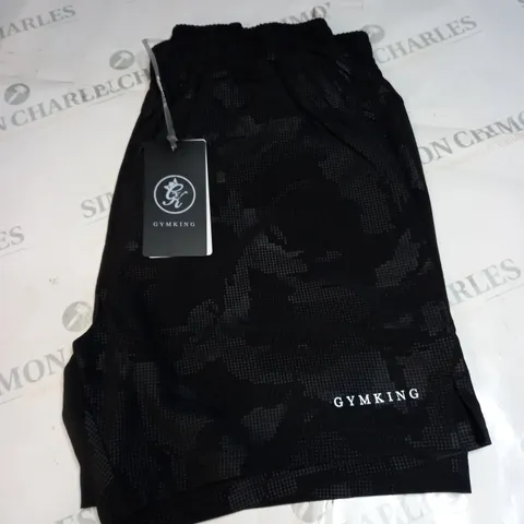 GYMKING DEBOSSED SHORTS SIZE S