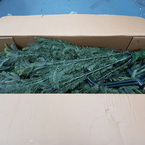 BOXED 7FT SHERWOOD REAL LOOK FULL TREE - COLLECTION ONLY 