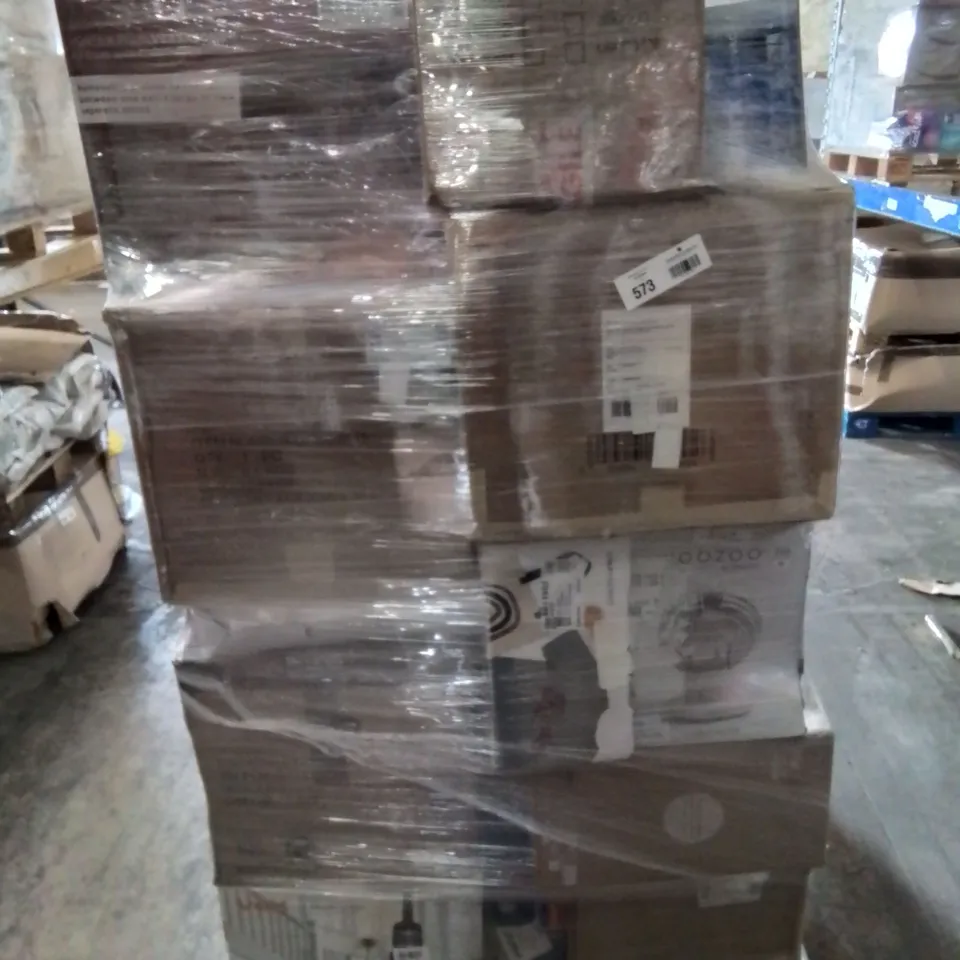 PALLET OF APPROXIMATELY 30 UNPROCESSED RAW RETURN HOUSEHOLD AND ELECTRICAL GOODS TO INCLUDE;