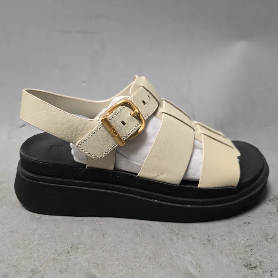 FITFLOP GEN FF LEATHER FISHERMAN SANDALS -UK 3 