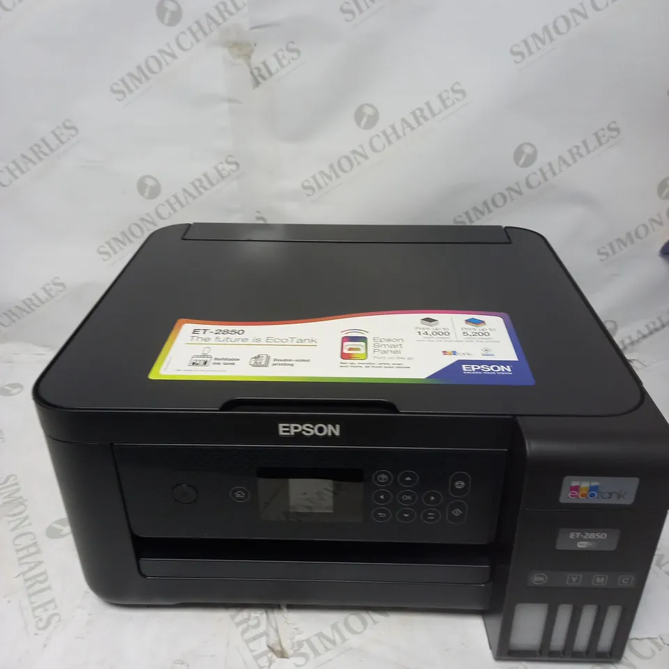 EPSON ECOTANK ET-2850 PRINT/SCAN/COPY WI-FI INK TANK PRINTER