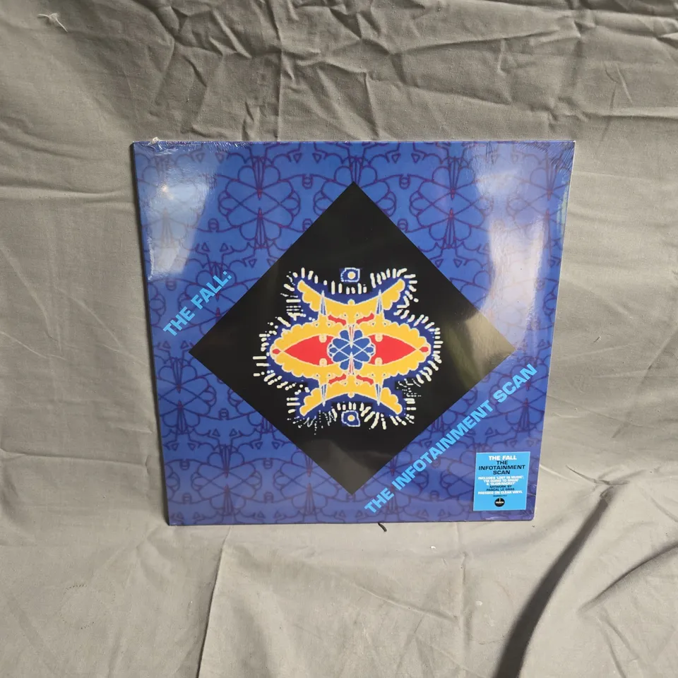 THE FALL – INFOTAINMENT SCAN (CLEAR VINYL LP, DEMON RECORDS)