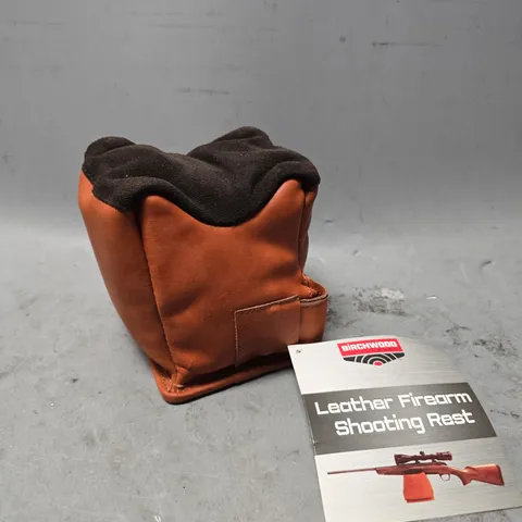 BIRCHWOOD CASEY LEATHER FIREARM SHOOTING REST