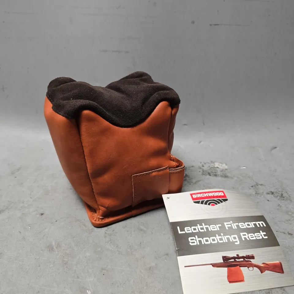 BIRCHWOOD CASEY LEATHER FIREARM SHOOTING REST