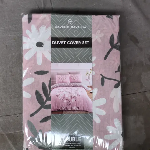 GAVENO CAVAILIA DUVET COVER SET IN DITSY HEART PATTERN - DOUBLE SIZE 