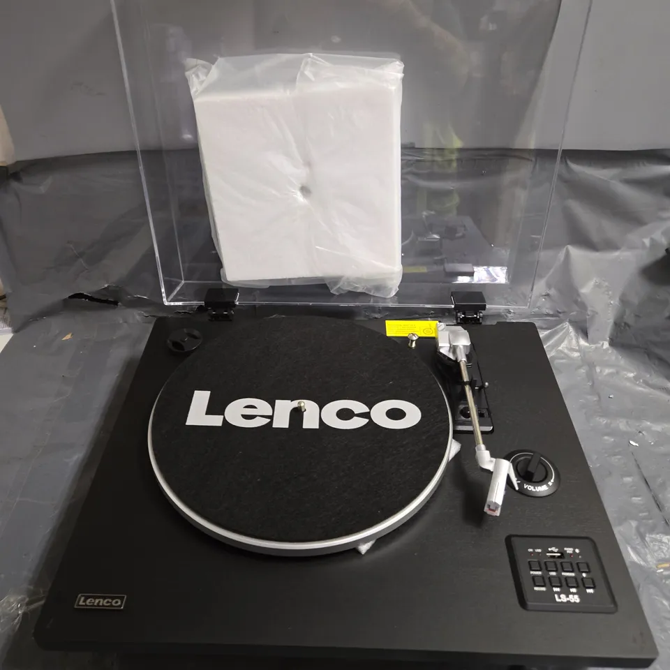 LENCO LS-55BK TURNTABLE WITH BLUETOOTH