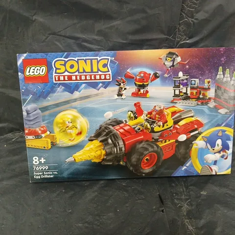 BOXED LEGO SONIC THE HEDGEHOG SUPER SONIC VS EGG DRILLSTER - 76999