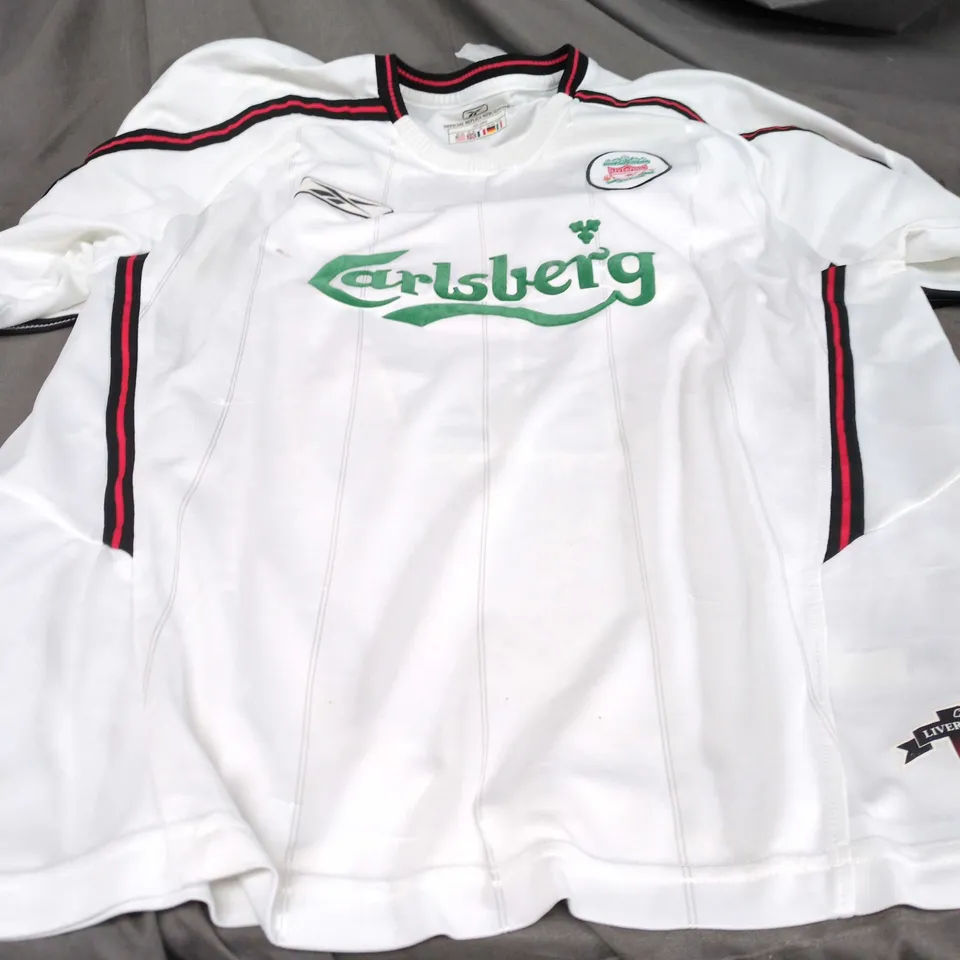 RETRO LIVERPOOL STEVEN GERRARD SHIRT SIZE L