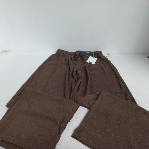 ATELIER NINETY FIVE WOMEN'S BROWN LOUNGE PANTS SMALL