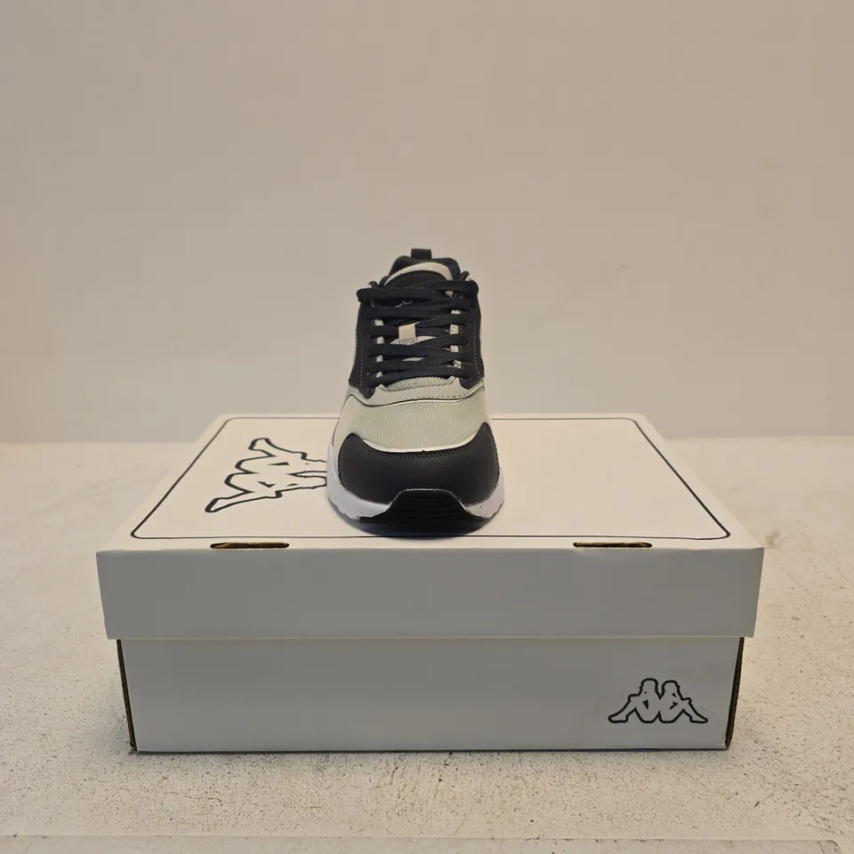 KAPPA LOGO SAFIR GREY LT-GREY SHADOW SNEAKERS – UK 8