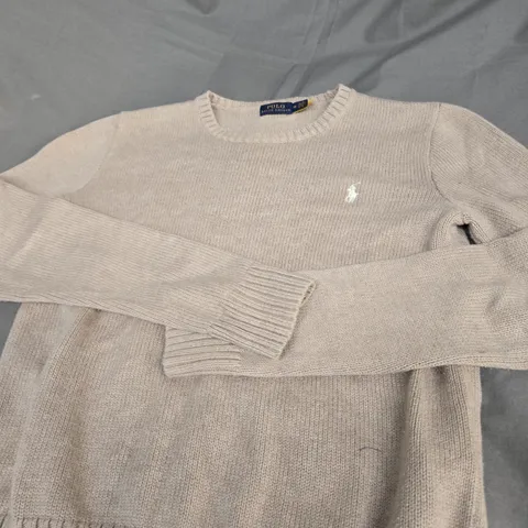 POLO RALPH LAUREN KNITTED JUMPER SIZE M