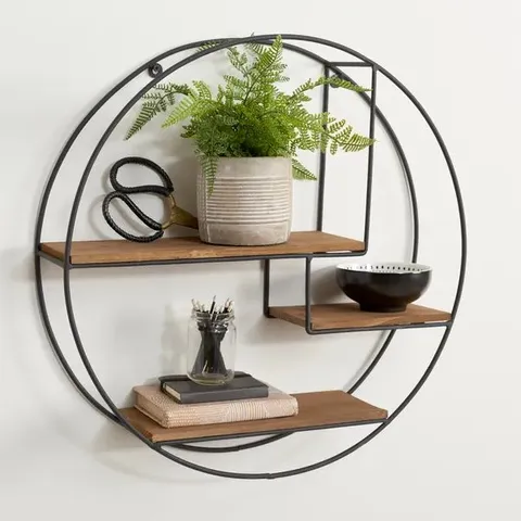 BOXED INDUSTRIAL LARGE CIRCLE SHELF (1 BOX)