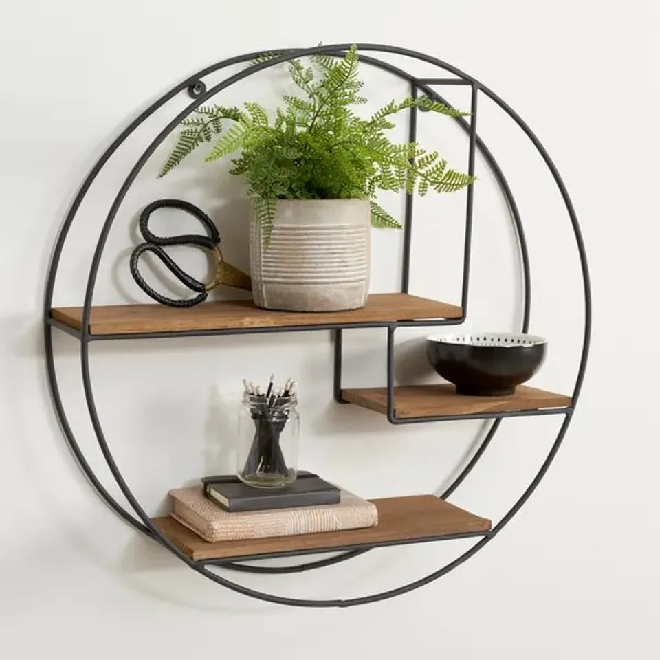 BOXED INDUSTRIAL LARGE CIRCLE SHELF (1 BOX)