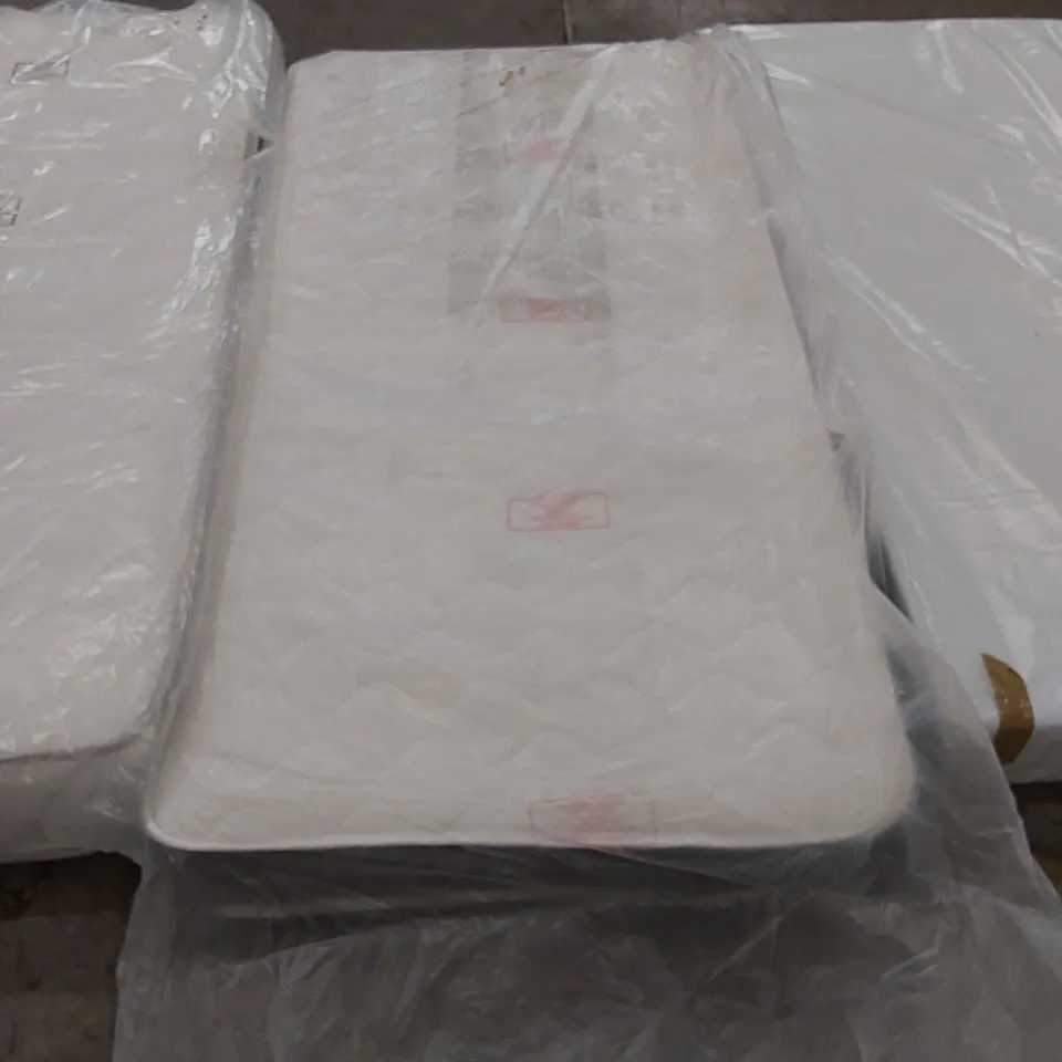 QUALITY BAGGED 3' SINGLE BLAYLOCK OPEN COIL MATTRESS 