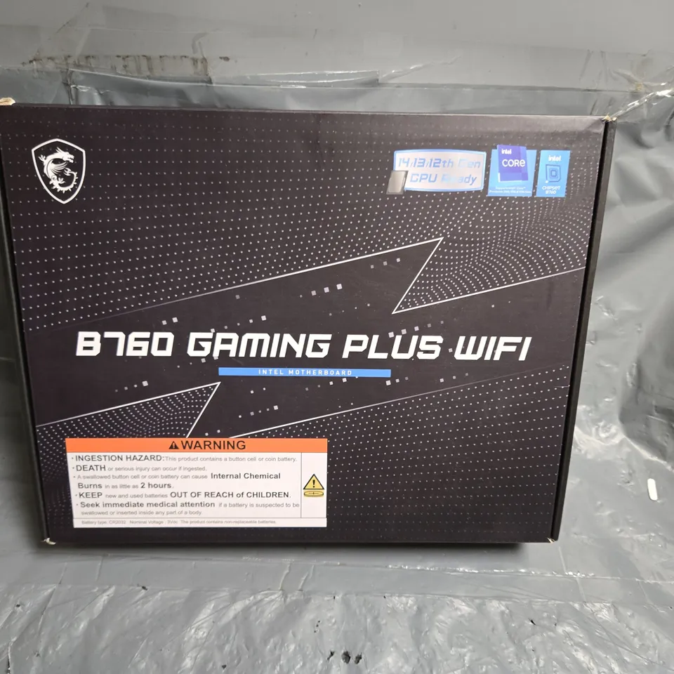 MSI B760 GAMING PLUS WIFI MOTHERBOARD