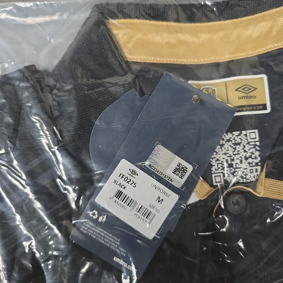 UMBRO MKE ANKARAGÜCÜ FOOTBALL SHIRT – MEN'S MEDIUM (M) – BLACK