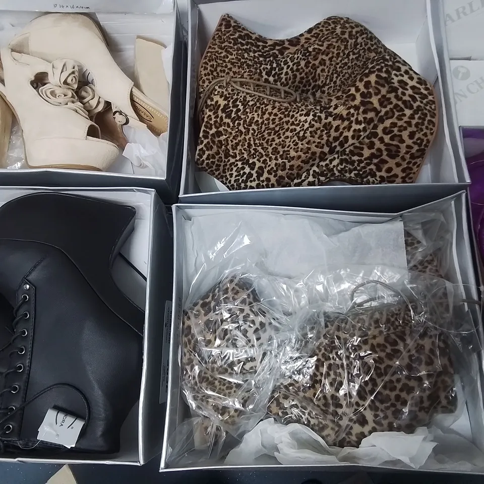 LOT OF 5 ASSORTED PAIRS OF CASANDRA SHOES - VARIOUS SIZES