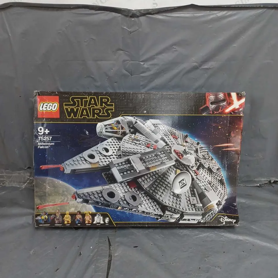 BOXED LEGO STAR WARS MILLENNIUM FALCON 75257 RRP £149.99