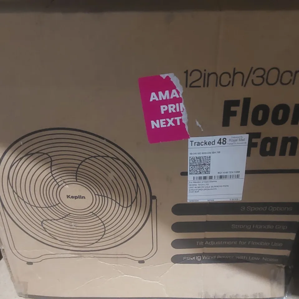 KEPLIN 12INCH FLOOR FAN