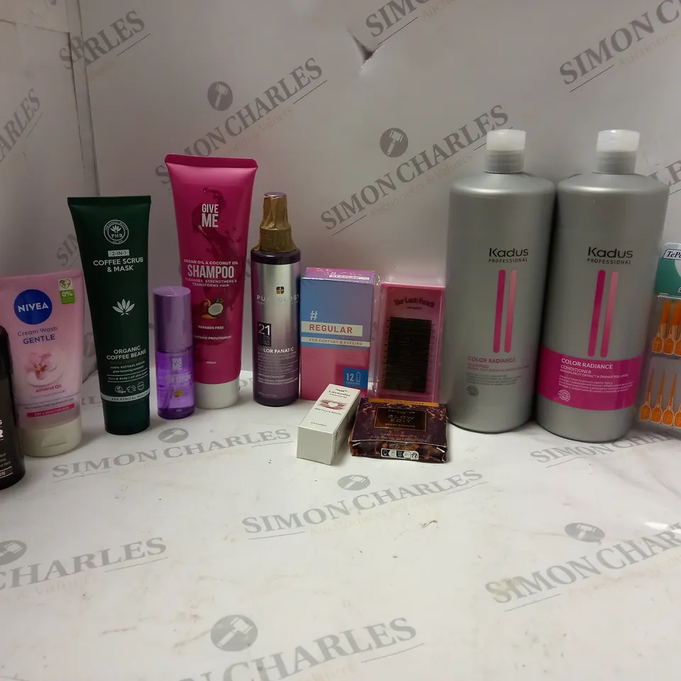 LOT OF HOUSEHOLD ITEMS TO INCLUDE KADUS PROFESSIONAL, ETC
