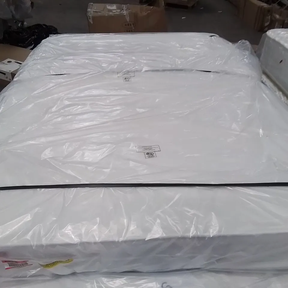 QUALITY BAGGED 7 LAYER MEMERY FOAM COMFORT HYBRID BONNELL SPRUNG MATTRESS 4FT 6 