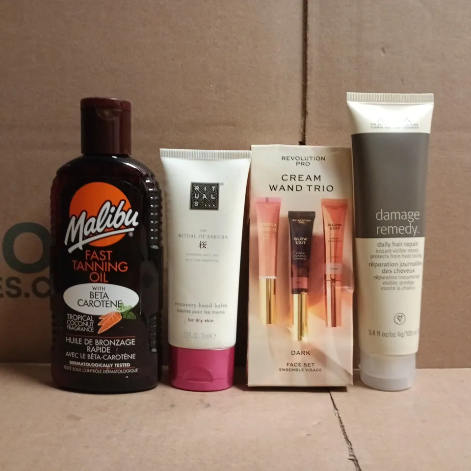 APPROXIMATELY 15 ASSORTED COSMETIC ITEMS TO INCLUDE AVEDA, MALIBU, ETC - COLLECTION ONLY