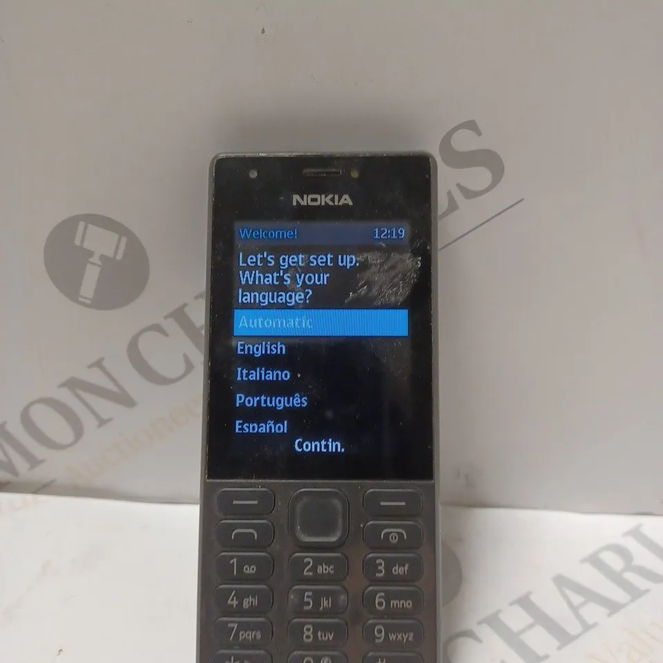 NOKIA BLACK KEYPAD MOBILE PHONE