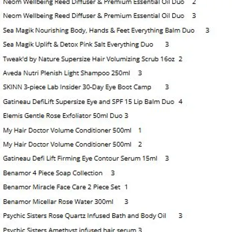 PALLET OF APPROXIMATELY 159 ASSORTED HOMEWARE AND ACCESSORY PRODUCTS TO INCLUDE;