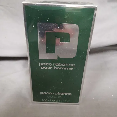 SEALED PACO RABANNE EAU DE TOILETTE NATURAL SPRAY - 100ML