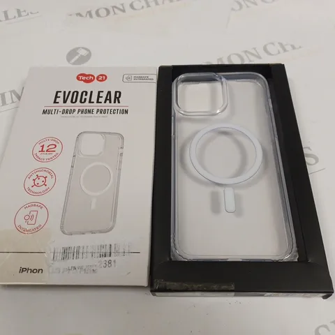 TECH 21 EVOCLEAR CASE FOR IPHONE 13 PRO MAX