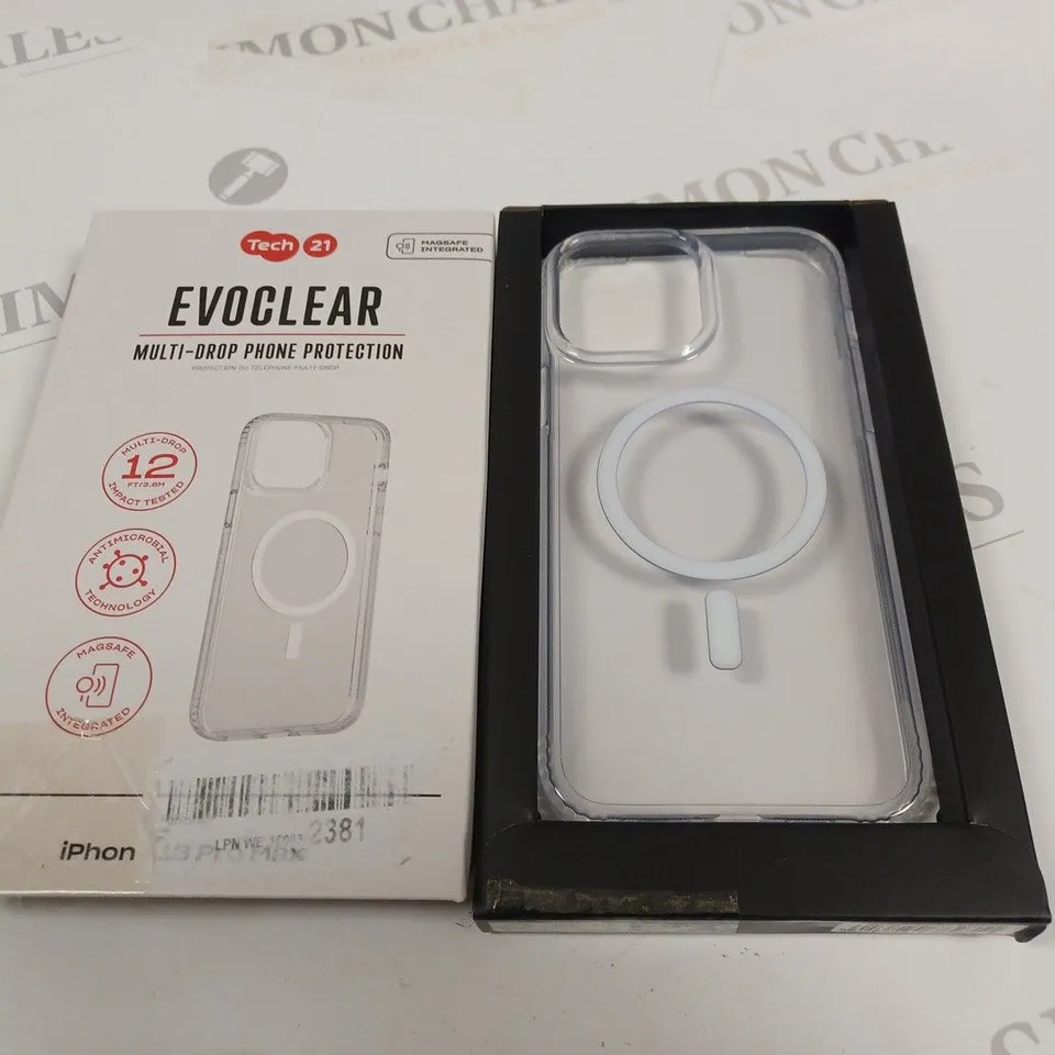 TECH 21 EVOCLEAR CASE FOR IPHONE 13 PRO MAX